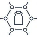 icone dechets de composes chimiques